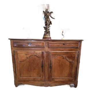 18th Century Provençal Walnut Buffet For Sale