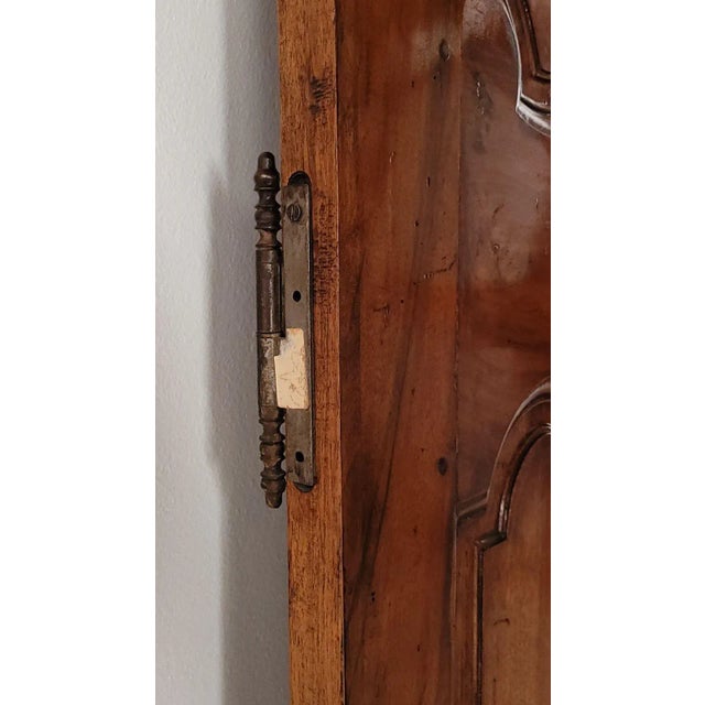 Wood Pair of Walnut Doors, France, 18th/19th Century For Sale - Image 7 of 10