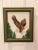 Flying Eagle and Evergreens Framed Textile Art Needlepoint Cross Stitch For Sale - Image 4 of 7