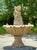 Mid 20th Century Vintage Regency Cast Stone Fountain For Sale - Image 5 of 12