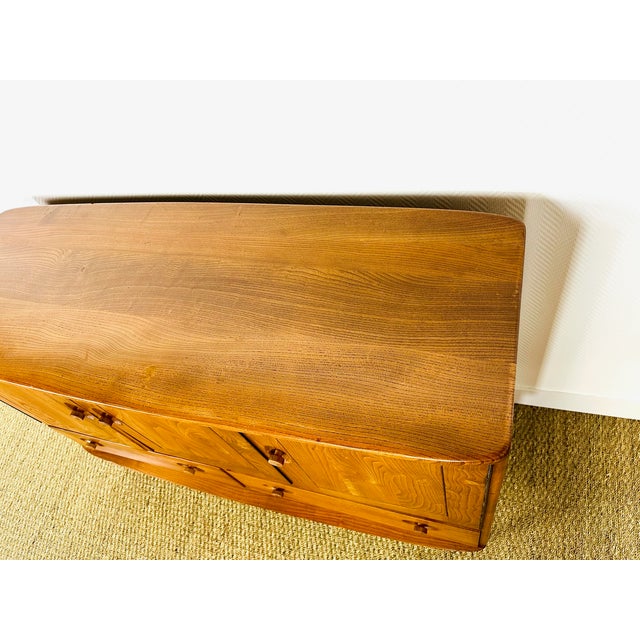 Vintage Scandinavian High Sideboard from Ercol, 1960s For Sale - Image 6 of 17