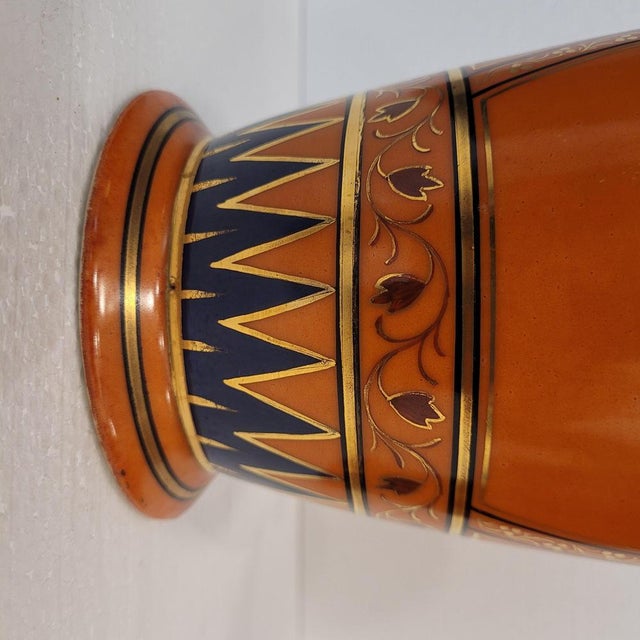 Apothecary Jars in Hand-Painted Porcelain, 1930s, Set of 2 For Sale - Image 13 of 18