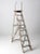 Wood Antique Wooden Ladder For Sale - Image 7 of 11