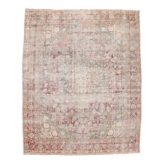 Antique Persian Tabriz Rug - 11'11 x 14'09 For Sale