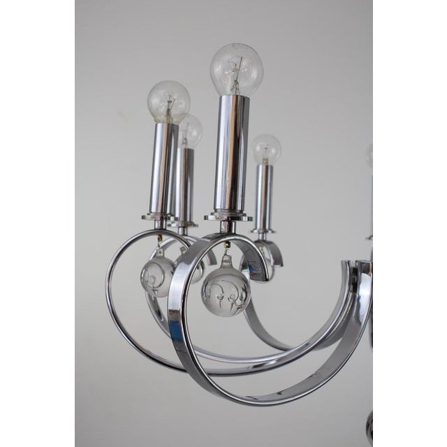 Brass chrome -plated, curlings made of solid crystal glass balls. European Plug (up to 250V).The wiring of this item may...