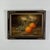 American Antique Signed Oil on Board Still Life Painting of Oranges & Grapes; Wood Frame With Carved Details For Sale - Image 3 of 10