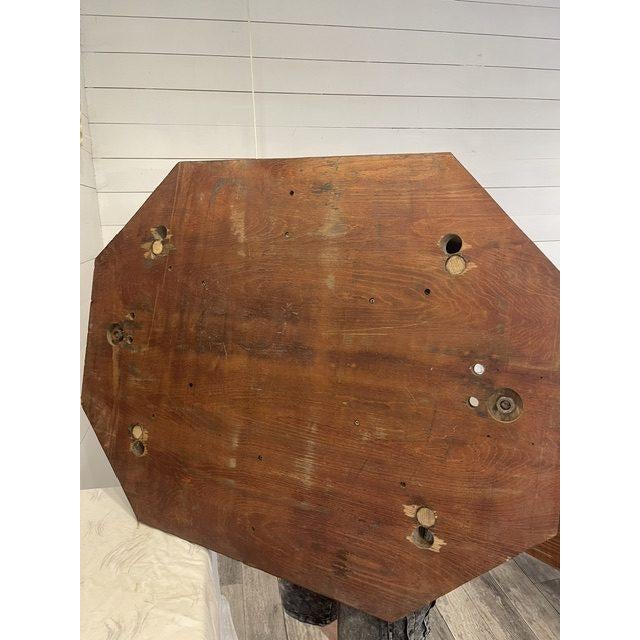 Vintage Mirror in Negative Wooden Molds, 1930 For Sale - Image 11 of 12