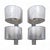 Space Age Chrome Wall Lights, Set of 2 For Sale - Image 6 of 6