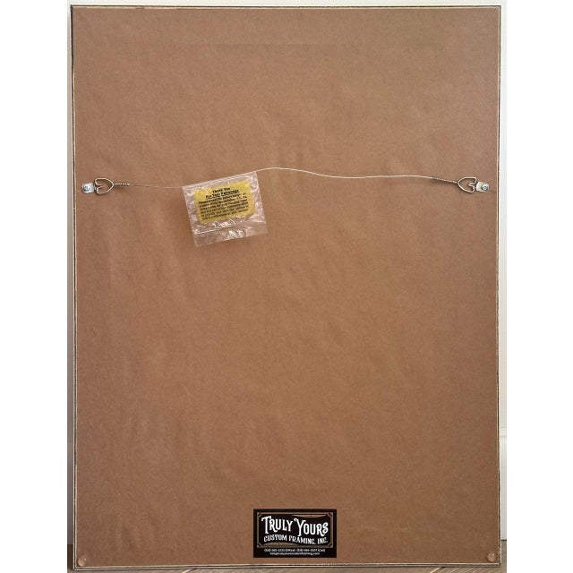 Lune de Miel (Honeymoon) is a cotton canvas created by SEG de Paris in France. The needlepoint was meticulously cross-...