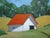 2020s Sonoma Farm Barn Lynne French 11x14 California Landscape Oil Painting For Sale - Image 5 of 5