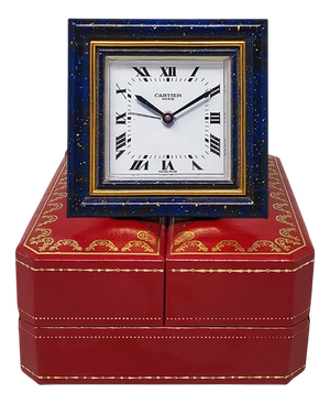 Vintage Pendulette Alarm Clock from Cartier, 1980s