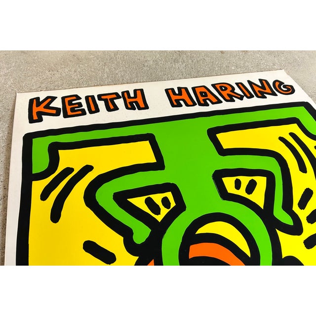 1980s Keith Haring, Large Composition from Galerie Hans Mayer, 1988, Screen Print For Sale - Image 5 of 18