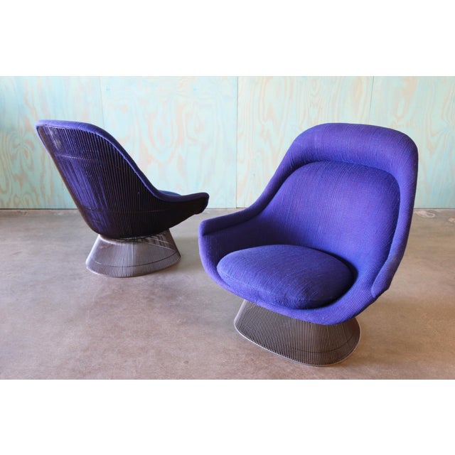 1960s Warren Platner for Knoll Bronze Easy Throne Chairs - A Pair For Sale - Image 10 of 18