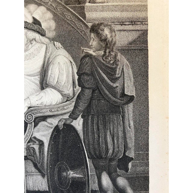 Late 18th Century T. Ryder "Shakspeare - Second Part of King Henry the Fourth. Act Iii. Scene Ii" Engraving C.1798 For Sale - Image 11 of 13