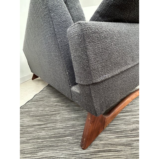 Mid 20th Century Vintage 1950s MCM Kroehler Gondola Sofa in the Style of Adrian Pearsall for Craft Associates For Sale - Image 5 of 15
