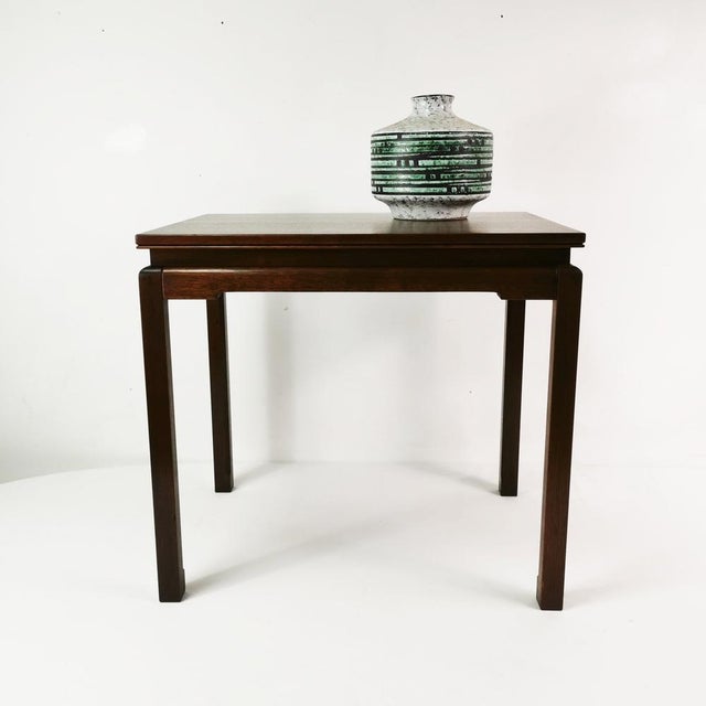 Mid-Century Mahogany Coffee Table, Denmark, 1970s For Sale - Image 14 of 15