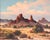 Desert Landscape Painting by Beverly Carrick (Born 1930) For Sale - Image 4 of 12