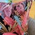 Botanical Jacquard Cushion Cover With Pink Piping For Sale - Image 14 of 16