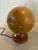 Metal Vintage Illuminated Glass Globe, 1980 For Sale - Image 7 of 13