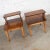 Lane Furniture Mid-Century Modern Step End Tables With Inlaid Walnut Burl Style #1927 by Lane - A Pair For Sale - Image 4 of 12