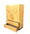 1970s Double Door Burl Wood Armoire Wardrobe in a Manner of Milo Baughman For Sale - Image 9 of 13