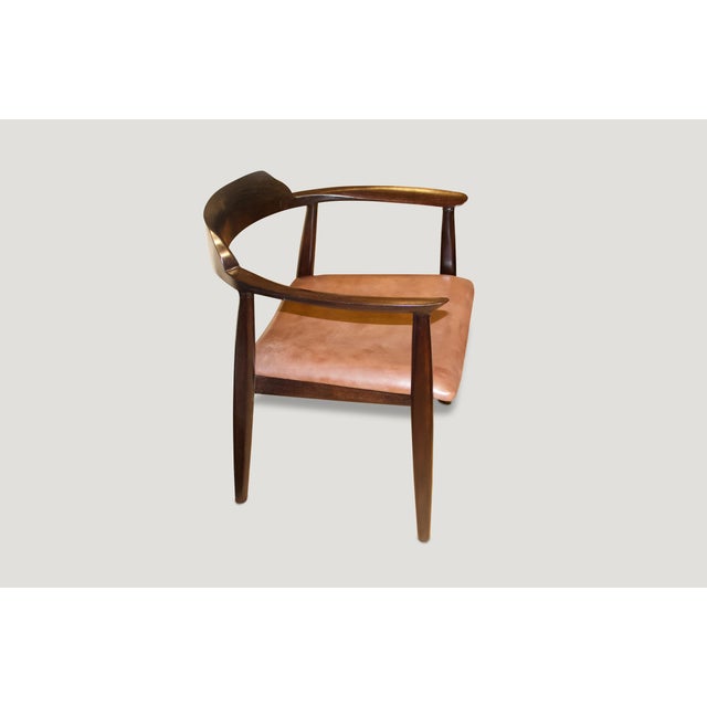 Contemporary Andrianna Shamaris Modern Curve Chair For Sale - Image 3 of 5