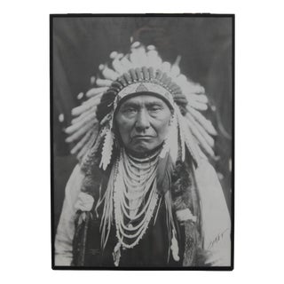 Indian Chief Joseph Wall Decor, 1990s For Sale