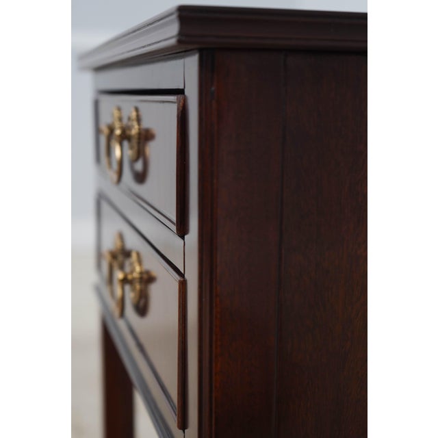 Kittinger Mahogany 2 Drawer Nightstand For Sale - Image 10 of 16