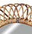 Round Rattan and Bamboo Wall Mirror attributed to Franco Albini, 1960s For Sale - Image 3 of 10