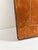 1970s Southwestern Tooled Leather Picture Frame With Croc Embossed Accents For Sale - Image 10 of 10
