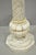 Stone Vintage Italian Classical Carved Marble Column Form Square Top Pedestal Stand For Sale - Image 7 of 13