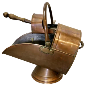 Arts and Crafts Copper Helmet Coal Scuttle, 1880