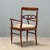 Brown Mahogany Stained Beech Armchair For Sale - Image 8 of 10