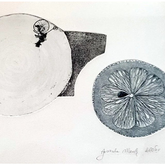 2000 - 2009 Agnieszka Mazek, Circus on Wheels, Etching on Paper, 2005 For Sale - Image 5 of 7