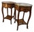 Mid-Century French Louis XV Style Marquetry Side Tables For Sale