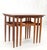 Set of 3 Danish Mid-Century Modern Teak Nesting Side Occasional Tables Mint! For Sale - Image 12 of 14
