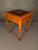 French Louis XV Style Cherry Wood Side Table With Leather Top, Circa 1920 For Sale - Image 10 of 17