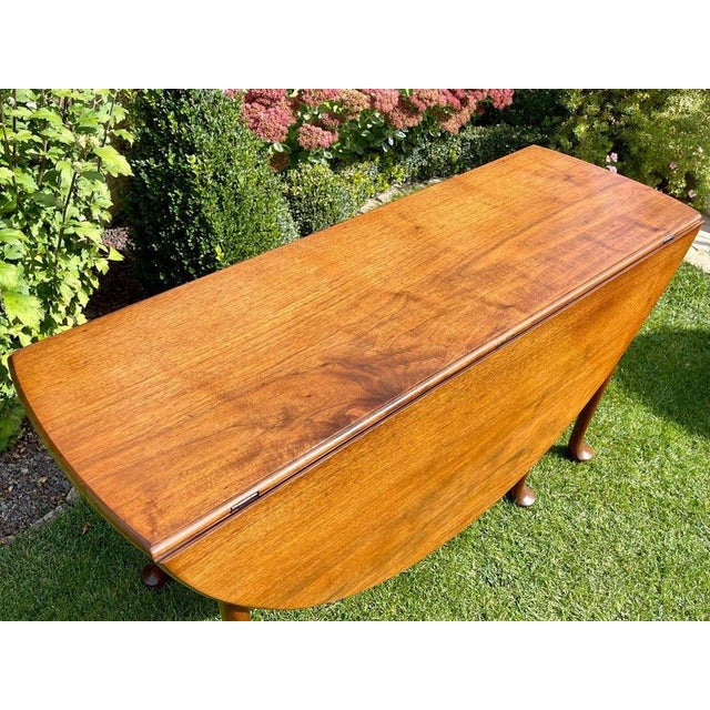 Gateleg Table in Mahogany For Sale - Image 6 of 13
