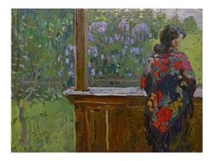 Sergej Tkachev, on the Veranda, 1987