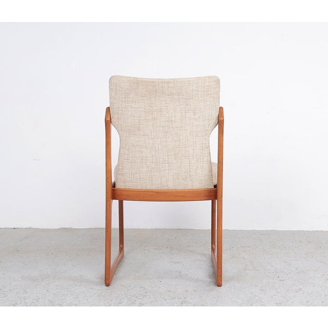 Teak Danish Chairs from Vamdrup, 1960s, Set of 4 For Sale - Image 6 of 12