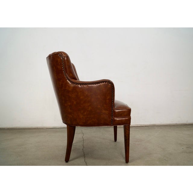 Wood 1960’s Mid-Century Modern Club Arm Chair For Sale - Image 7 of 12