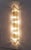 21st Century Maestoso Murano Triedri Glass Rod Sconce by Fabio LTD For Sale - Image 6 of 10