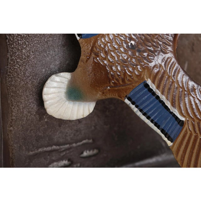 Mallard Duck Bookends - a Pair For Sale - Image 4 of 7