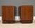 1970s Refinished Walnut Brutalist Nightstands - A Pair For Sale In Boston - Image 6 of 10