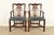 Councill Craftsmen Georgian Carved Mahogany Armchairs, Pair For Sale - Image 14 of 14