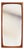 Mid-Century Modern Danish Teak Organic Hallway Mirror, 1960s For Sale