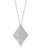 3.5 Carat VS/E Quality Diamond Pendant Necklace in 14 Karat White Gold For Sale In New York - Image 6 of 18