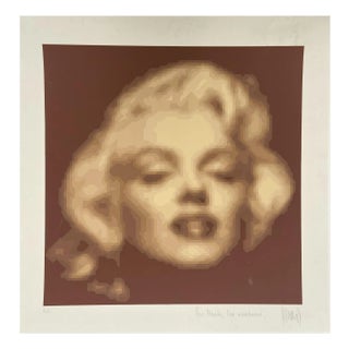 Yvaral / Jean-Pierre Vasarely, Marilyn, 1970s, Screen Print For Sale
