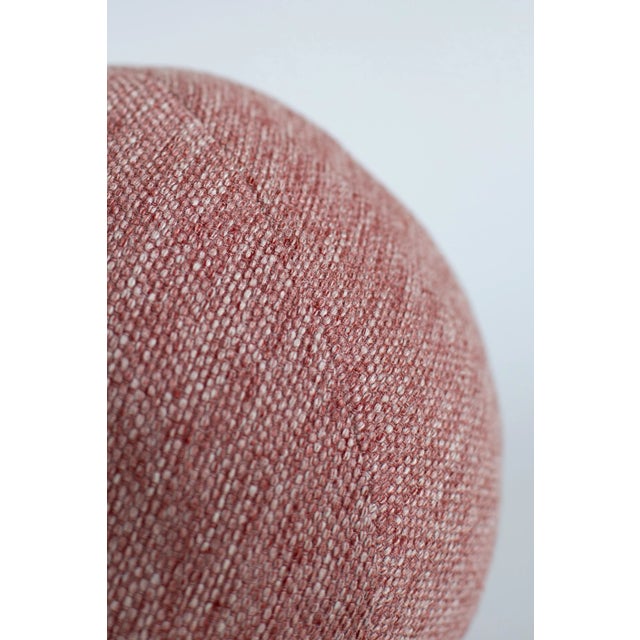 Pink Ball Pillow For Sale - Image 4 of 4