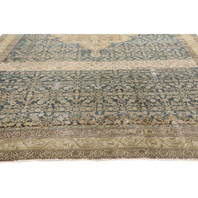 Late 19th Century Antique Persian Malayer Rug - 06'10 X 15'04 For Sale - Image 4 of 9